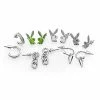 Wholesale 🧨 Multi-Pack Playboy Bunny Stud Earrings - 6 Pair 🌟 -Playboy Shop 03734779 a