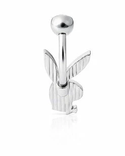 Deals π₯ Black Glitter CZ Playboy Bunny Belly Ring - 14 Gauge 𧨠5 Deals π₯ Black Glitter CZ Playboy Bunny Belly Ring - 14 Gauge 𧨠-Playboy Shop 03735479 b