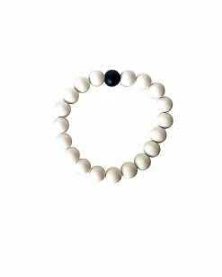 Wholesale 👏 White and Black Long Distance Beaded Bracelets - 2 Pack 👍 -Playboy Shop 03750932 c