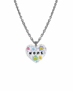 Brand new 💯 Nope Heart Necklace 👍