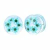 Flash Sale 🥰 Blue Flower Resin Double Flare Plugs 🎉 -Playboy Shop 03751823 a