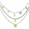 Deals ❤️ Flower Bear and Butterfly Triple Row Charm Necklace 🧨 1 Deals ❤️ Flower Bear and Butterfly Triple Row Charm Necklace 🧨 -Playboy Shop 03752094 a