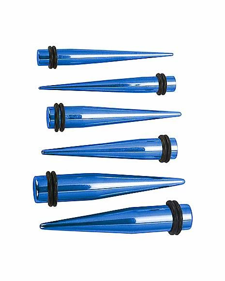 Best Sale π Blue Ear Taper Set β 14 Gauge - 4 Gauge β 4 Best Sale π Blue Ear Taper Set β 14 Gauge - 4 Gauge β - Image 2