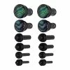 New 💯 Multi-Pack Black Faux Abalone Plugs - 6 Pair ❤️ 1 New 💯 Multi-Pack Black Faux Abalone Plugs - 6 Pair ❤️ -Playboy Shop 03752235 a