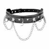 Deals 🥰 Black Crescent Moon Buckle Choker Necklace ✨ -Playboy Shop 03752508 a