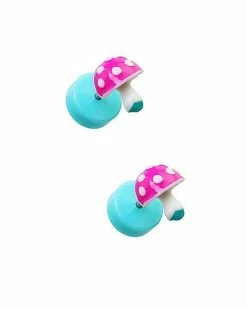 Hot Sale 😉 Neon Mushroom Fake Plugs - 18 Gauge ⭐