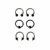Best reviews of 😍 Multi-Pack Black Ombre Horseshoes and Captive Rings 6 Pack - 16 Gauge 🔥 -Playboy Shop 03753233 a