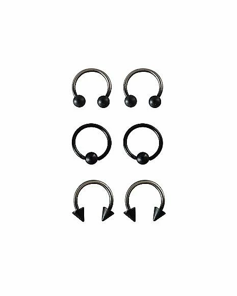 Best reviews of π Multi-Pack Black Ombre Horseshoes and Captive Rings 6 Pack - 16 Gauge π₯ 3 Best reviews of π Multi-Pack Black Ombre Horseshoes and Captive Rings 6 Pack - 16 Gauge π₯