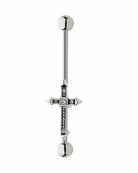 Best reviews of β¨ CZ Ornate Cross Industrial Barbell - 14 Gauge π€© 4 Best reviews of β¨ CZ Ornate Cross Industrial Barbell - 14 Gauge π€© - Image 2
