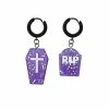 Buy π€© Purple Headstone and Coffin Dangle Huggie Hoop Earrings - 18 Gauge β 2 Buy π€© Purple Headstone and Coffin Dangle Huggie Hoop Earrings - 18 Gauge β -Playboy Shop 03761616 a