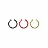 Cheapest 🎁 Multi-Pack Black and Red Fake Septum Rings - 3 Pack 🛒 -Playboy Shop 03761939 a