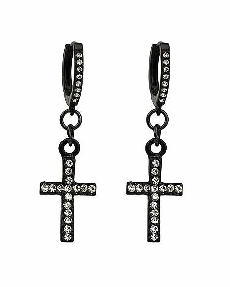 Best reviews of π₯° CZ Black Cross Dangle Huggie Hoop Earrings - 18 Gauge π 3 Best reviews of π₯° CZ Black Cross Dangle Huggie Hoop Earrings - 18 Gauge π