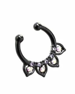 Buy 🧨 Lotus Petals Fake Septum Ring 🥰 -Playboy Shop 03764412 b