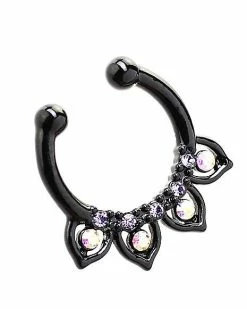 Buy 🧨 Lotus Petals Fake Septum Ring 🥰 -Playboy Shop 03764412 c