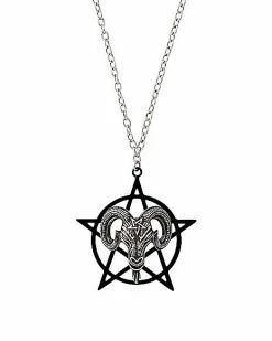 Best deal 🌟 Baphomet Pentagram Necklace 😀