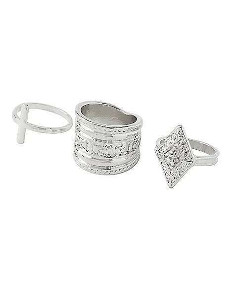 Wholesale π Multi-Pack Yin Yang and Cross Rings - 5 Pack π― 4 Wholesale π Multi-Pack Yin Yang and Cross Rings - 5 Pack π― - Image 2