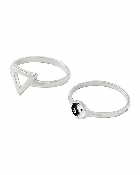 Wholesale π Multi-Pack Yin Yang and Cross Rings - 5 Pack π― 5 Wholesale π Multi-Pack Yin Yang and Cross Rings - 5 Pack π― - Image 3
