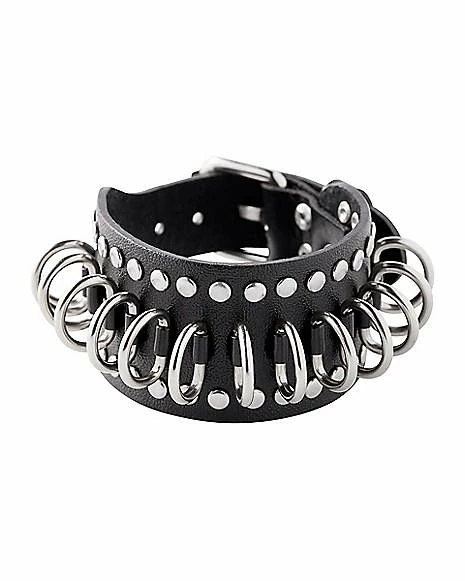 Outlet β Metal Stud and Circle Bracelet π 3 Outlet β Metal Stud and Circle Bracelet π