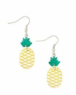 Cheapest ✔️ Multi-Pack Strawberry Apple Pineapple Dangle Earrings - 3 Pack 🤩 -Playboy Shop 03771268 c