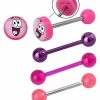 New 🧨 Multi-Pack Patrick Star Barbells 4 Pack 14 Gauge - SpongeBob SquarePants 😍 -Playboy Shop 03772035