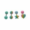 Discount ⭐ Multi-Pack Layer Star and Heart Barbells 4 Pack - 14 Gauge ⭐ -Playboy Shop 03772076 a