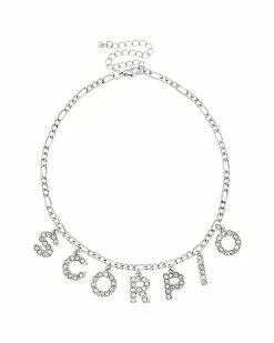 Budget π Pave Zodiac Scorpio Chain Necklace π 5 Budget π Pave Zodiac Scorpio Chain Necklace π -Playboy Shop 03772902 b