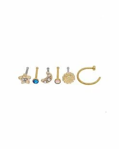 Top 10 π₯ Multi-Pack Moon and Star Nose Rings 6 Pack - 20 Gauge π 8 Top 10 π₯ Multi-Pack Moon and Star Nose Rings 6 Pack - 20 Gauge π -Playboy Shop 03772928 a