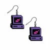 Flash Sale ✨ Retro Computer Dangle Earrings - 18 Gauge 👏 -Playboy Shop 03773819 a