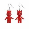 Cheap ✨ Devil Baby Dangle Earrings - 18 Gauge 🤩 -Playboy Shop 03773876 a