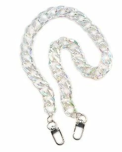 Coupon 😍 Chunky Translucent Figaro Chain Necklace 👏