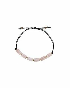 Coupon 🎁 Semi-Precious Rose Quartz String Bracelet ✨
