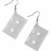 Best Sale π White Cassette Tape Dangle earrings π― 1 Best Sale π White Cassette Tape Dangle earrings π― -Playboy Shop 03777729 a