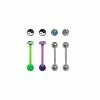 Best deal 🤩 Multi-Pack Teal and Purple Yin Yang Barbells 4 Pack - 14 Gauge 👍 1 Best deal 🤩 Multi-Pack Teal and Purple Yin Yang Barbells 4 Pack - 14 Gauge 👍 -Playboy Shop 03784451 a