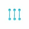 Best reviews of ⌛ Multi-Pack Glow in the Dark Teal Barbells 3 Pack - 14 Gauge 😀 -Playboy Shop 03784477 a