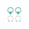 Coupon 💯 Multi-Pack Teal Alien Horseshoes and Captive Rings 2 Pair - 16 Gauge ⭐ -Playboy Shop 03785078 a