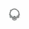 Best deal 🎉 CZ Flowers Hinged Septum Ring - 16 Gauge 👏