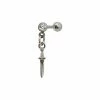 Hot Sale 🛒 CZ Sword Dangle Cartilage Barbell - 16 Gauge ⌛ -Playboy Shop 03785623 a