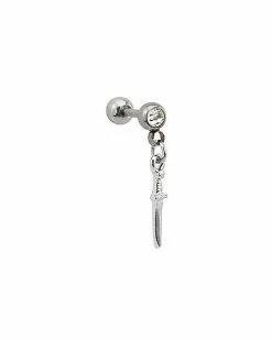 Hot Sale π CZ Sword Dangle Cartilage Barbell - 16 Gauge β 5 Hot Sale π CZ Sword Dangle Cartilage Barbell - 16 Gauge β -Playboy Shop 03785623 b