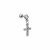 Best deal π CZ Cross Dangle Cartilage Barbell - 16 Gauge β 1 Best deal π CZ Cross Dangle Cartilage Barbell - 16 Gauge β -Playboy Shop 03785631 a