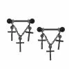 Discount β¨ Black Cross Chain Dangle Nipple Barbells - 14 Gauge π₯ 1 Discount β¨ Black Cross Chain Dangle Nipple Barbells - 14 Gauge π₯ -Playboy Shop 03785649 a