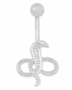Cheapest 🥰 Snake Coil Belly Ring - 14 Gauge 😀