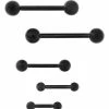 Promo 🥰 Multi-Pack Black Barbells - 14-16 Gauge ⭐ -Playboy Shop 03788502 a
