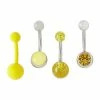 Deals π Multi-Pack Glow In The Dark Yellow Belly Rings 4 Pack - 14 Gauge βοΈ 2 Deals π Multi-Pack Glow In The Dark Yellow Belly Rings 4 Pack - 14 Gauge βοΈ -Playboy Shop 03789054 a