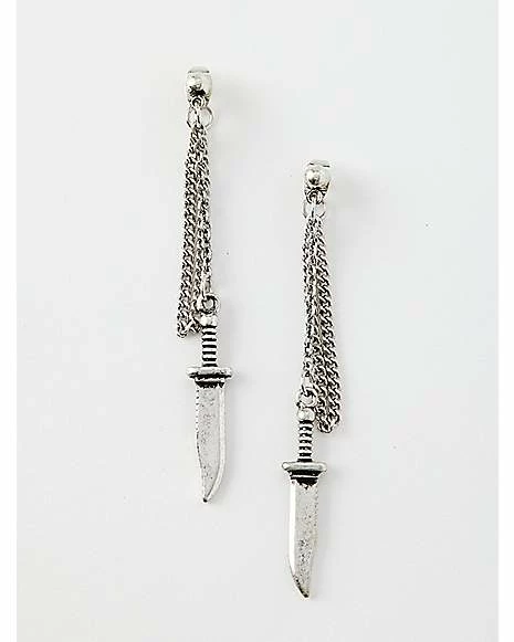 Coupon ๐ Drop Chain Knife Dangle Earrings โ 3 Coupon ๐ Drop Chain Knife Dangle Earrings โ