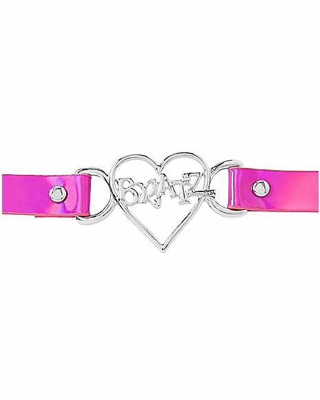 Outlet 𧨠Iridescent Heart Bratz Choker Necklace π₯° 4 Outlet 𧨠Iridescent Heart Bratz Choker Necklace π₯° - Image 2