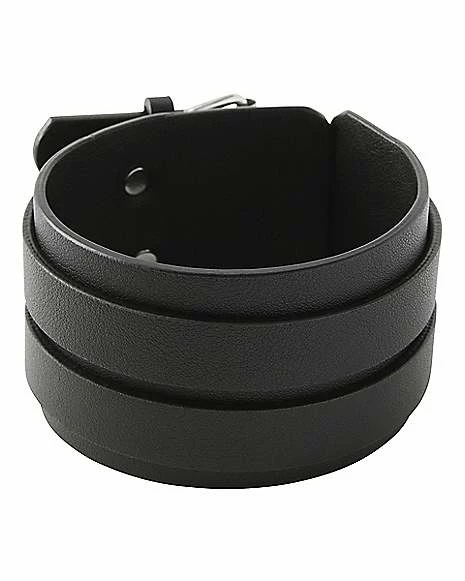 Best Pirce β€οΈ Black Double Buckle Cuff Bracelet π 3 Best Pirce β€οΈ Black Double Buckle Cuff Bracelet π