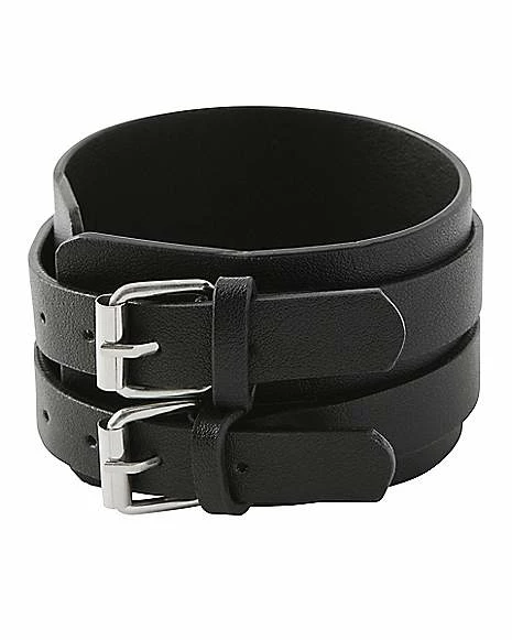 Best Pirce β€οΈ Black Double Buckle Cuff Bracelet π 4 Best Pirce β€οΈ Black Double Buckle Cuff Bracelet π - Image 2