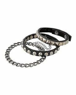 Outlet 😍 Multi-Pack Studded Bracelets - 3 Pack ✨
