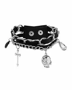 Coupon π Skull and Cross Chain Wrap Charm Bracelet β¨ 5 Coupon π Skull and Cross Chain Wrap Charm Bracelet β¨ -Playboy Shop 03791167 b