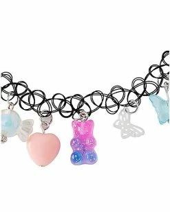 Brand new π Multiple Charms Choker Necklace π 7 Brand new π Multiple Charms Choker Necklace π -Playboy Shop 03791407 b